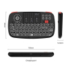 Rii Mini i4 Wireless+Bluetooth Tastatur mit Touchpad & Beleuchtung