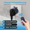 Funksteckdosen-Set sonero, 2 Steckdosen mit Fernbedienung