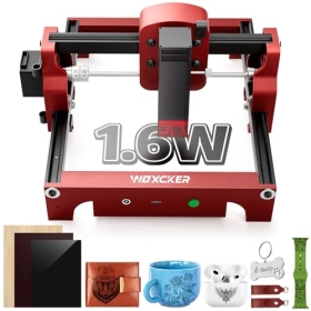 Minimáquina de grabado láser Woxcker S1, portátil, para madera, papel y cuero