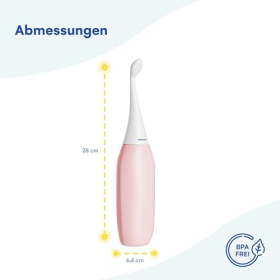 HappyPo Dusche 2.0 Easy Bidet, mobiles Reise Bidet, Rosa