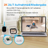 KAWA Babyphone mit Kamera, HD 2K, 2.8", Nachtsicht, Zoom 4X