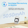 KAWA Babyphone mit Kamera, HD 2K, 2.8", Nachtsicht, Zoom 4X