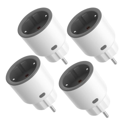 SONOFF S60TPF Smart WiFi Plug, 4-pack, with energy consumption measurement