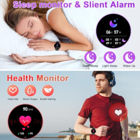 Reloj inteligente deportivo para hombre y mujer.