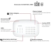Sistema de alarma Daewoo Protection+, WiFi/GSM, con sirena y 3 cámaras