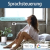 Termostato de radiador WiFi SALCAR TRV801W (paquete de 3) compatible con Alexa