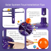 Solar system model planetary system for children German