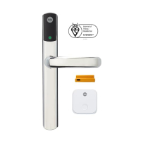 Intelligentes Türschloss Yale Conexis L2 – Fernzugriff, Alexa & Google Assistant, Chrom