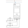 Finder weekly timer switch 12.A2, astronomical, 2x16A contacts