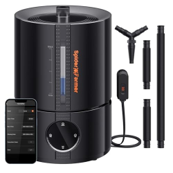 Intelligent ultrasonic humidifier for plants – Spider Farmer GGS, 5L, Black