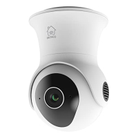 DELTACO Smart Home IP Camera, Outdoor IP65, PTZ controllable, WLAN, ONVIF RTSP, White