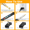 Soldering set with 357 threaded inserts – 900W soldering iron with digital temperature control