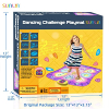 SUNLIN Dance Mat Toy for Girls Children 3-12, Dance Pad with LED Lights, Adjustable Volume, 9 Integrated Music, 7 Modes, 5 Difficulty Levels