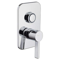 Elegant single-lever bathroom faucet for bathtub