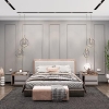Ready-to-assemble wall strip set, all edges pre-cut, factory-primed wall strips for 3 wider and 3 narrower column frames P-30