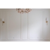 Ready-to-assemble wall strip set, all edges pre-cut, factory-primed wall strips for 3 wider and 3 narrower column frames P-30