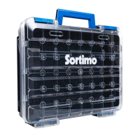 Sortimo T BOXX 320 Werkzeugbox leer mit transparentem Deckel