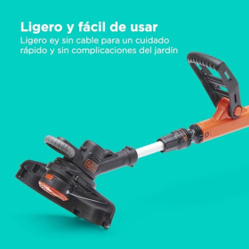Cortadora de césped inalámbrica BLACK+DECKER de 30 cm POWERCONNECT