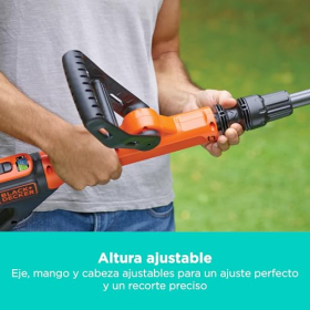 Cortadora de césped inalámbrica BLACK+DECKER de 30 cm POWERCONNECT