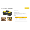 STANLEY Kunststoff Werkzeugkoffer 24 Zoll / 60 cm, leer