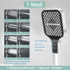 SUNZOS Shower Head – 7 Modes, Water Saving, Thick, Large Model, Gray