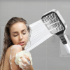SUNZOS Shower Head – 7 Modes, Water Saving, Thick, Large Model, Gray