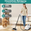 Limpiador a vapor KROQO, limpiador a vapor multiusos, limpiador a vapor de mano para todo con 23 accesorios, eliminación de papel tapiz, piso, alfombra, sofá, tapicería, automóvil, azulejos, muebles tapizados