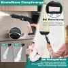 Limpiador a vapor KROQO, limpiador a vapor multiusos, limpiador a vapor de mano para todo con 23 accesorios, eliminación de papel tapiz, piso, alfombra, sofá, tapicería, automóvil, azulejos, muebles tapizados