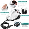 Limpiador a vapor KROQO, limpiador a vapor multiusos, limpiador a vapor de mano para todo con 23 accesorios, eliminación de papel tapiz, piso, alfombra, sofá, tapicería, automóvil, azulejos, muebles tapizados