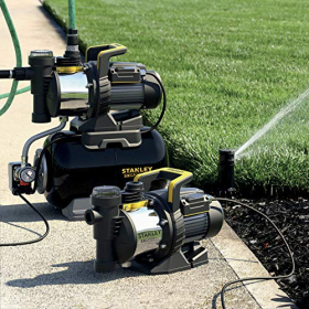 Stanley SXGP1300XFBE – Самозаполняющийся насос, 1300 Вт, 4200 л/ч, 50 м