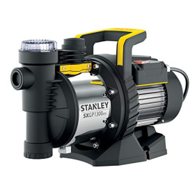 Stanley SXGP1300XFE Hauswasserwerk 1300W für Klarwasser, 4200 l/h, 50 m Förderhöhe