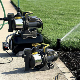 Насос Stanley SXGP1300XFE 1300 Вт для чистой воды, производительность 4200 л/ч, напор до 50 м