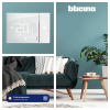 Bticino Smarther2 WiFi Thermostat with App Control and Smart Home Integration
