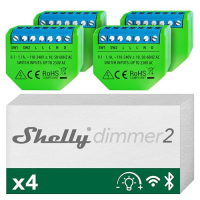 Shelly Dimmer 2, WLAN-Licht-Dimmmodul, kabelloser Dimmer
