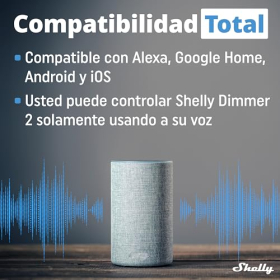 Shelly Dimmer 2, модуль Wi-Fi для регулювання яскравості світла, бездротовий димер