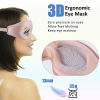 Sleep mask for eyes, lightproof, soft and breathable material