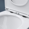 doporro 108T Design Floor-Standing WC Rimless with Soft-Close Mechanism 36 x 63 x 82 cm White