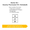 Tado° Base Kit - V3+ Smart Thermostat with voice control (Alexa, Siri, Google Assistant) and time scheduling support