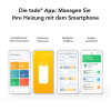 Tado° Base Kit - V3+ Smart Thermostat with voice control (Alexa, Siri, Google Assistant) and time scheduling support
