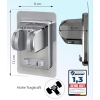BLUMBACH Shower Head Holder No Drilling – Adjustable