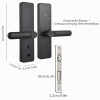 Cerradura inteligente Swokely con WiFi y lector de huellas dactilares. 