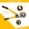 Professional hydraulic tool TEENO (100 kN), 360° rotatable