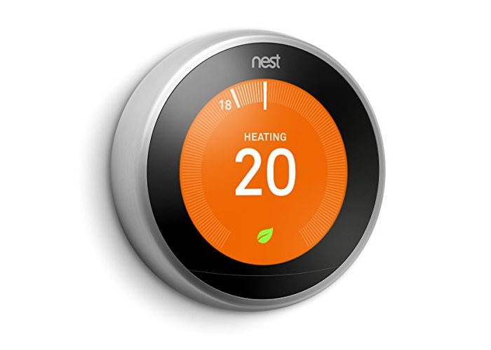 Google Nest Learning: termostato, 3.ª generación, acero inoxidable Google Nest Learning: termostato, 3.ª generación, acero inoxidable