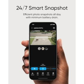 Eufy eufyCam S3 Pro - 4K всепогодна вулична камера, бездротова, Wi-Fi