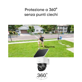 eufy SoloCam S340 3K Solar WiFi Camera 360° Surveillance
