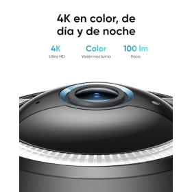 Вулична камера спостереження Eufy S330 4K UHD з технологією штучного інтелекту для виявлення людей та транспортних засобів