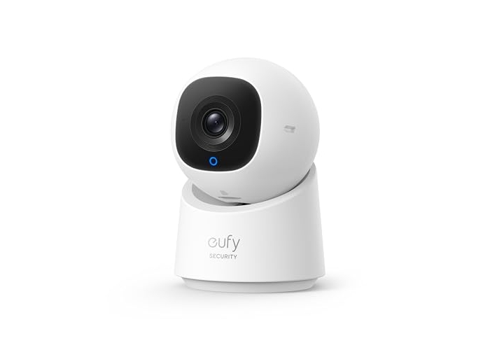 eufy Indoor Cam C220, 2K, 360° PTZ, Wi-Fi, AI Detection, White eufy Indoor Cam C220, 2K, 360° PTZ, Wi-Fi, AI Detection, White
