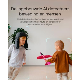 eufy Indoor Cam C220, 2K, 360° PTZ, WLAN, KI-Erkennung, Weiß