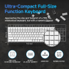 Teclado para juegos TMKB T98SE, teclado mecánico con 98 teclas e interruptor táctil marrón