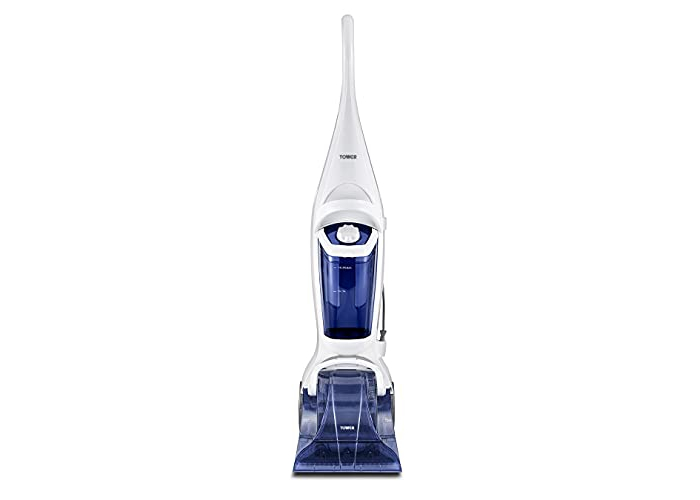 Tower T146000 TCW10 – Teppichreiniger mit 250ml Shampoo, 600W, Washington Blue Tower T146000 TCW10 – Teppichreiniger mit 250ml Shampoo, 600W, Washington Blue